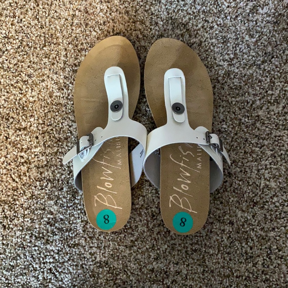 White Sandals